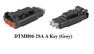 Deutsch DTMH06-2SA Plug Assembly 1 Each - Click Image to Close